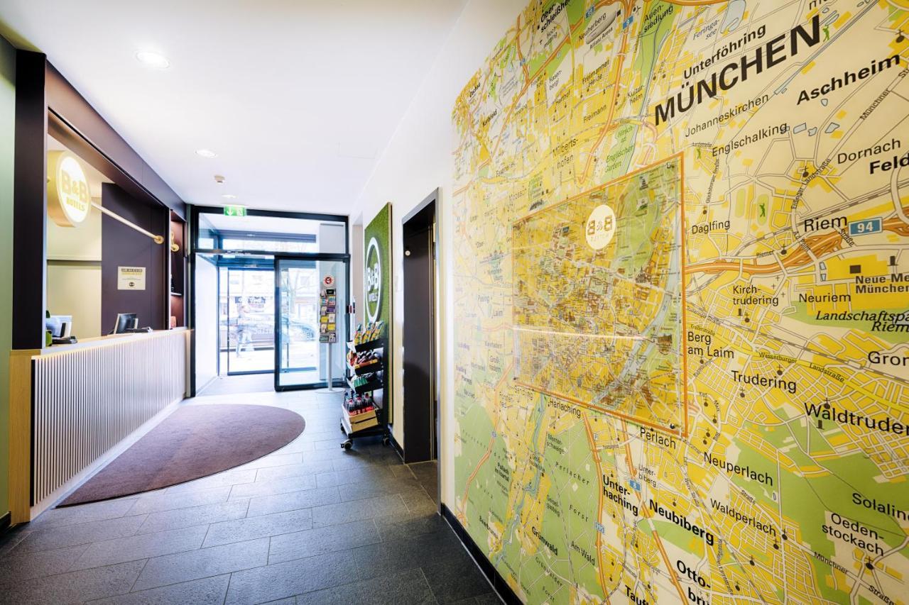 B&B Hotel Muenchen-Moosach Exteriör bild