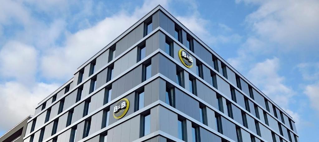 B&B Hotel Muenchen-Moosach Exteriör bild
